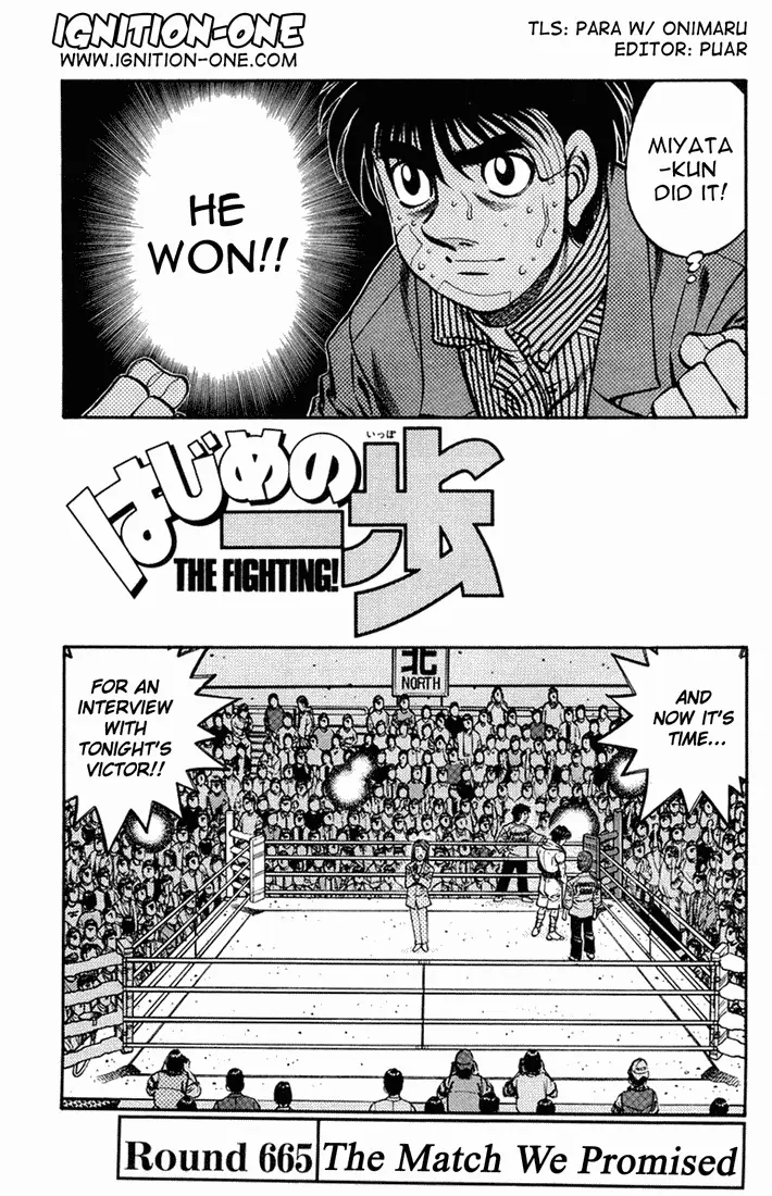 Read Hajime No Ippo - Chapter 665 - www.hajimenoippomanga.org | Image 1