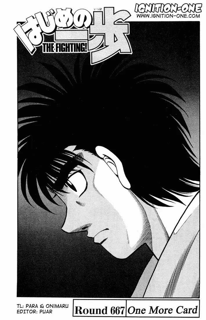 Read Hajime No Ippo - Chapter 667 - www.hajimenoippomanga.org | Image 1