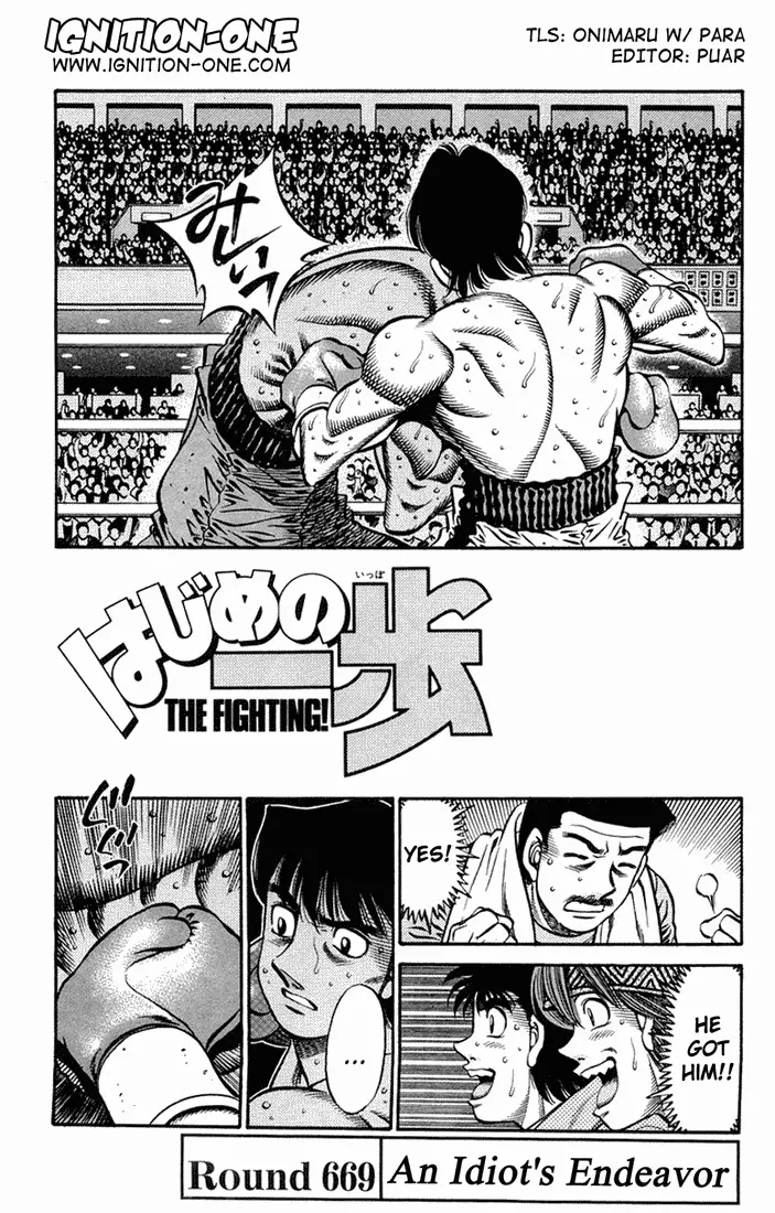 Read Hajime No Ippo - Chapter 669 - www.hajimenoippomanga.org | Image 1