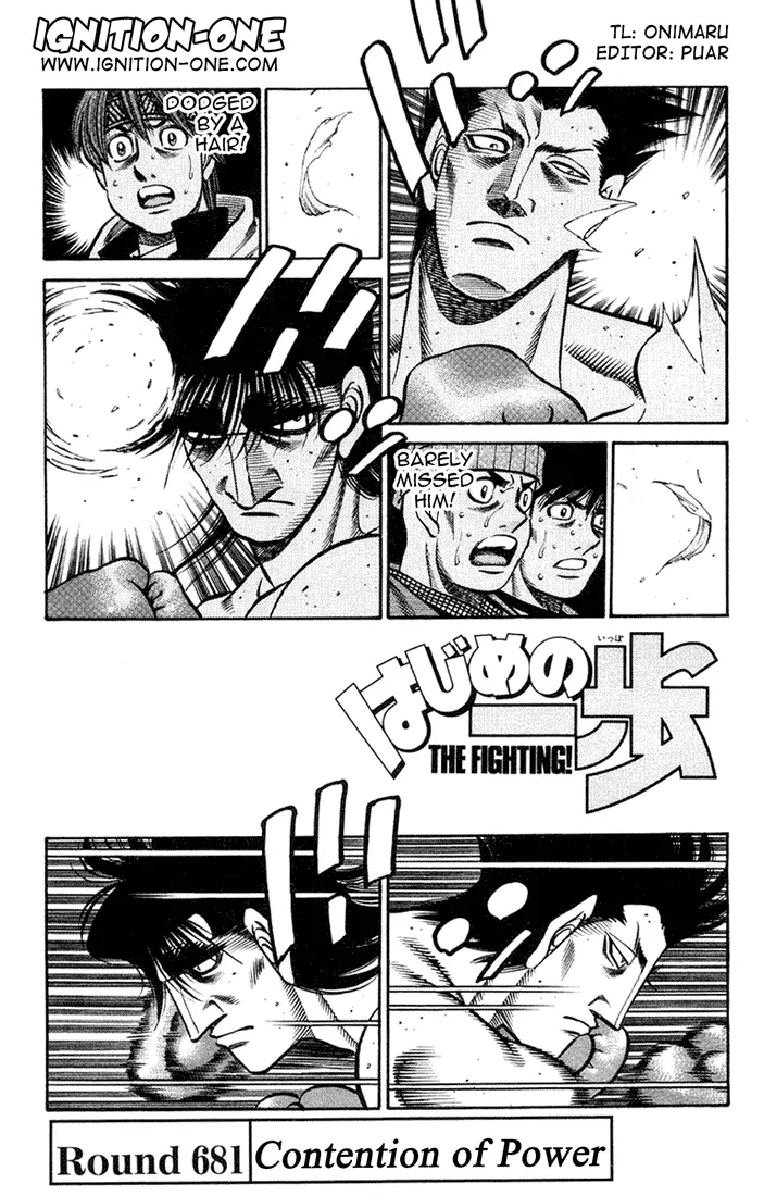 Read Hajime No Ippo - Chapter 681 - www.hajimenoippomanga.org | Image 1