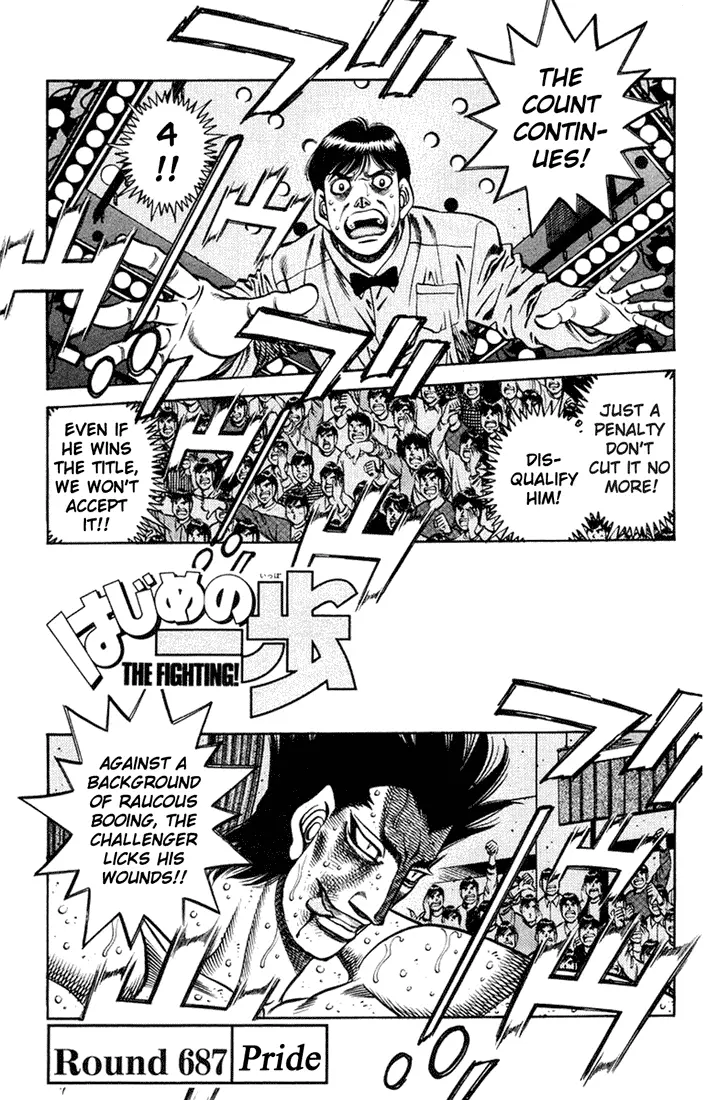 Read Hajime No Ippo - Chapter 687 - www.hajimenoippomanga.org | Image 1