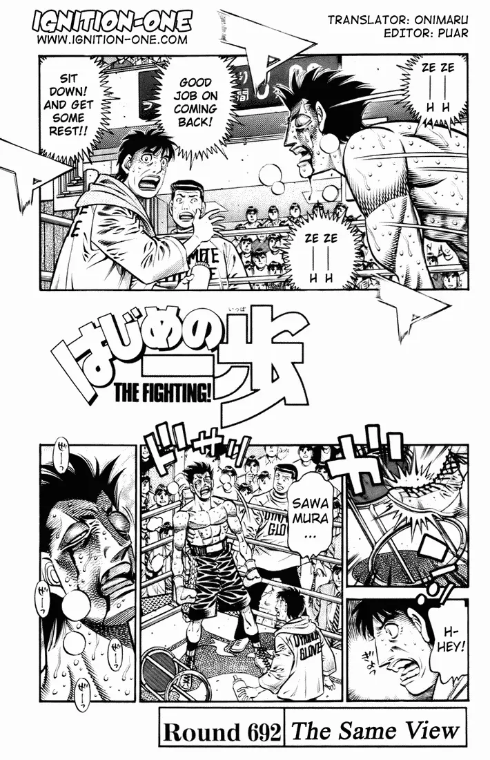 Read Hajime No Ippo - Chapter 692 - www.hajimenoippomanga.org | Image 1
