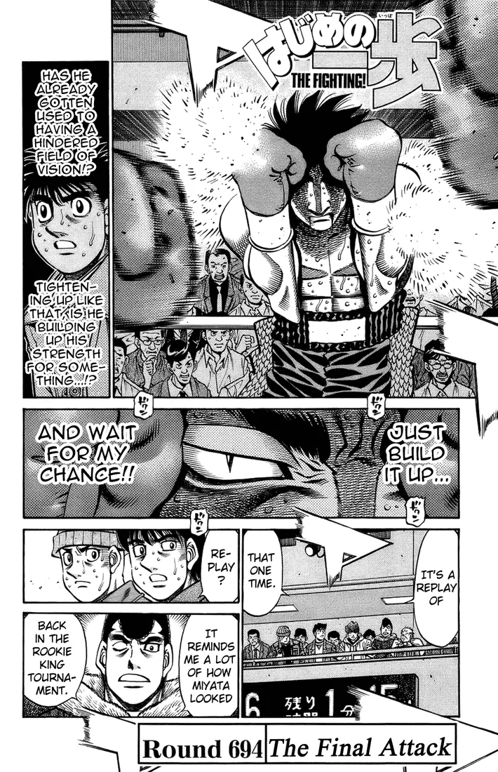 Read Hajime No Ippo - Chapter 694 - www.hajimenoippomanga.org | Image 2
