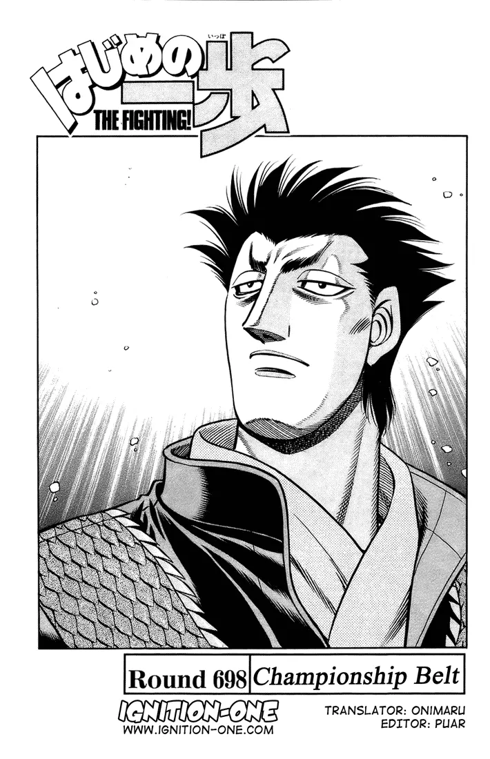Read Hajime No Ippo - Chapter 698 - www.hajimenoippomanga.org | Image 1