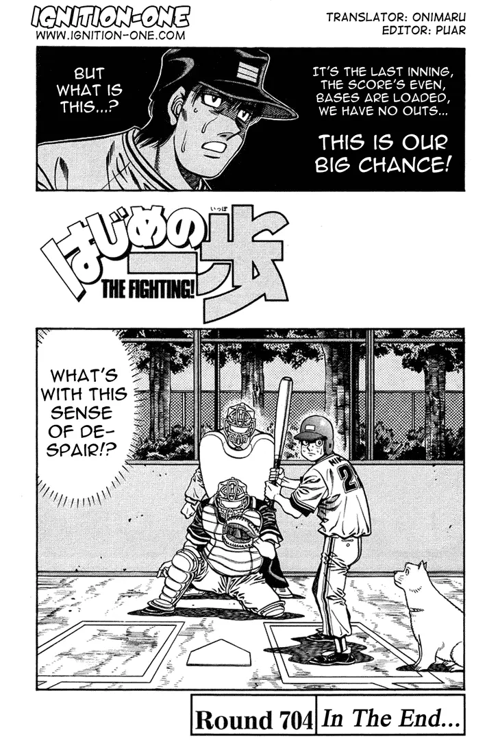 Read Hajime No Ippo - Chapter 704 - www.hajimenoippomanga.org | Image 1