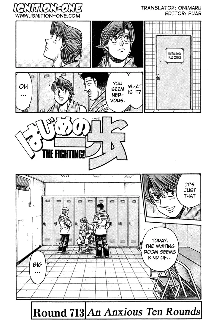 Read Hajime No Ippo - Chapter 713 - www.hajimenoippomanga.org | Image 1