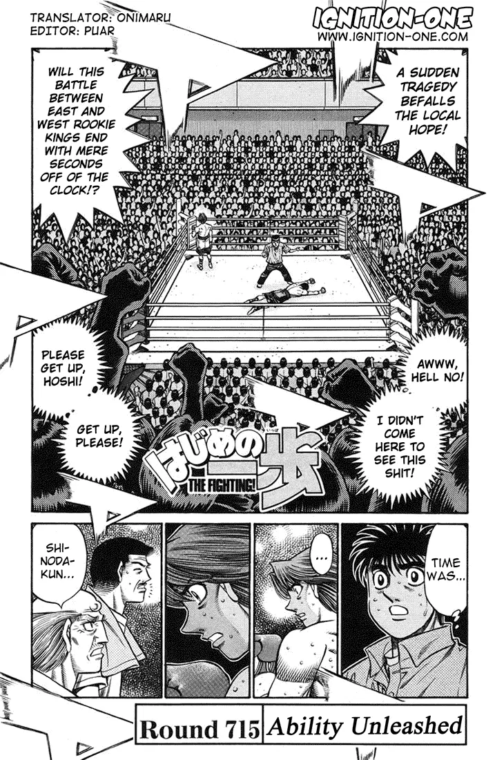 Read Hajime No Ippo - Chapter 715 - www.hajimenoippomanga.org | Image 1