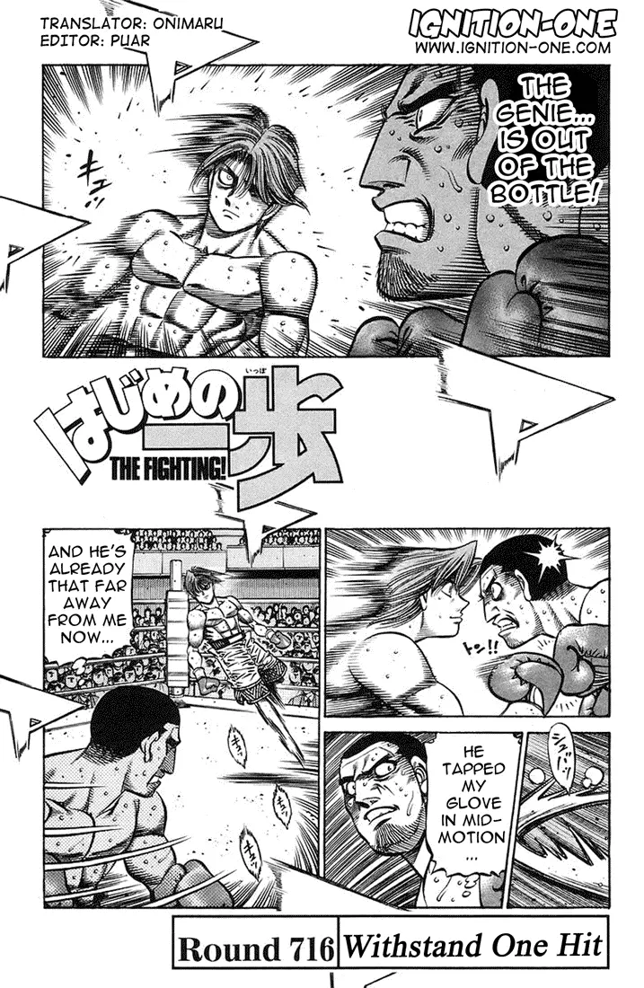 Read Hajime No Ippo - Chapter 716 - www.hajimenoippomanga.org | Image 1