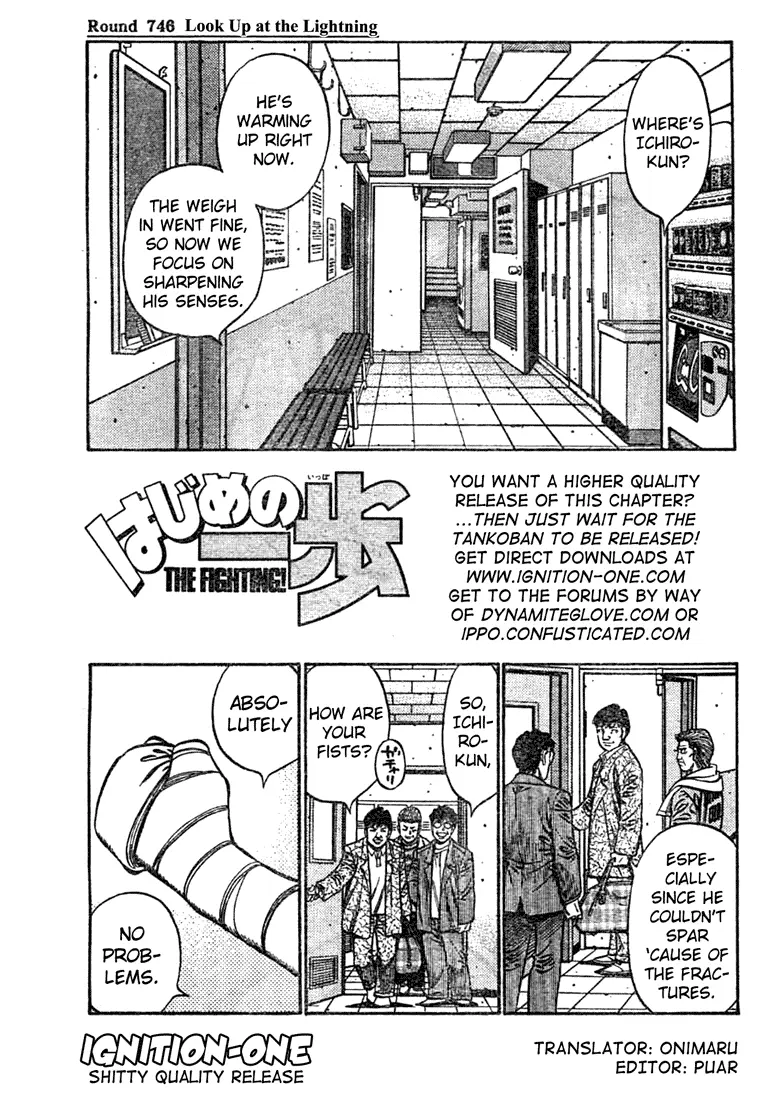 Read Hajime No Ippo - Chapter 746 - www.hajimenoippomanga.org | Image 1