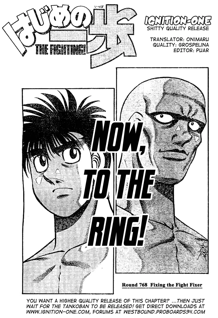 Read Hajime No Ippo - Chapter 768 - www.hajimenoippomanga.org | Image 1
