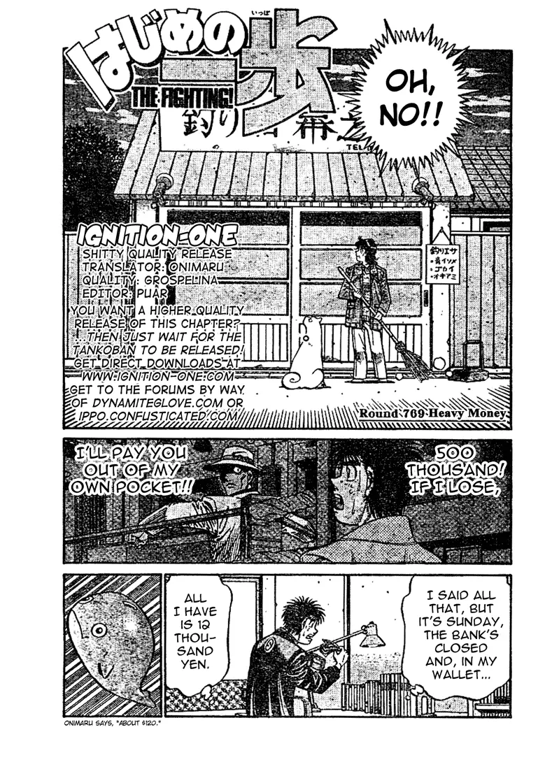 Read Hajime No Ippo - Chapter 769 - www.hajimenoippomanga.org | Image 2