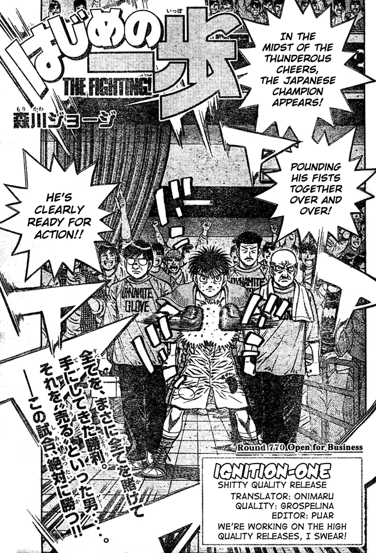Read Hajime No Ippo - Chapter 770 - www.hajimenoippomanga.org | Image 1