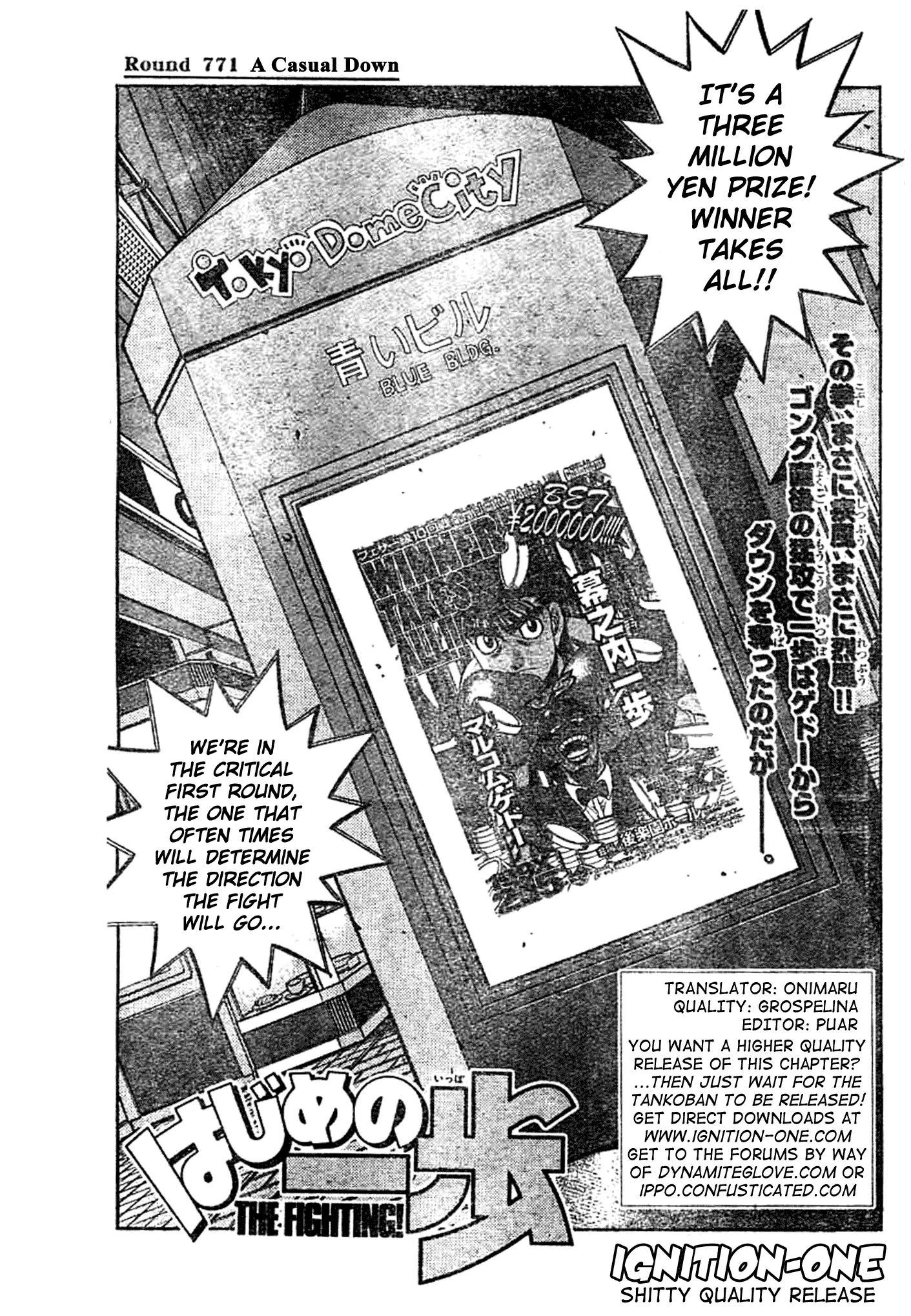 Read Hajime No Ippo - Chapter 771 - www.hajimenoippomanga.org | Image 1