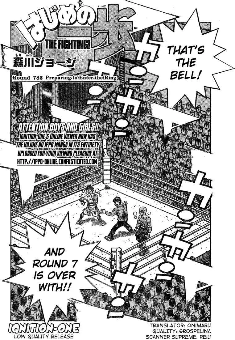 Read Hajime No Ippo - Chapter 785 - www.hajimenoippomanga.org | Image 2