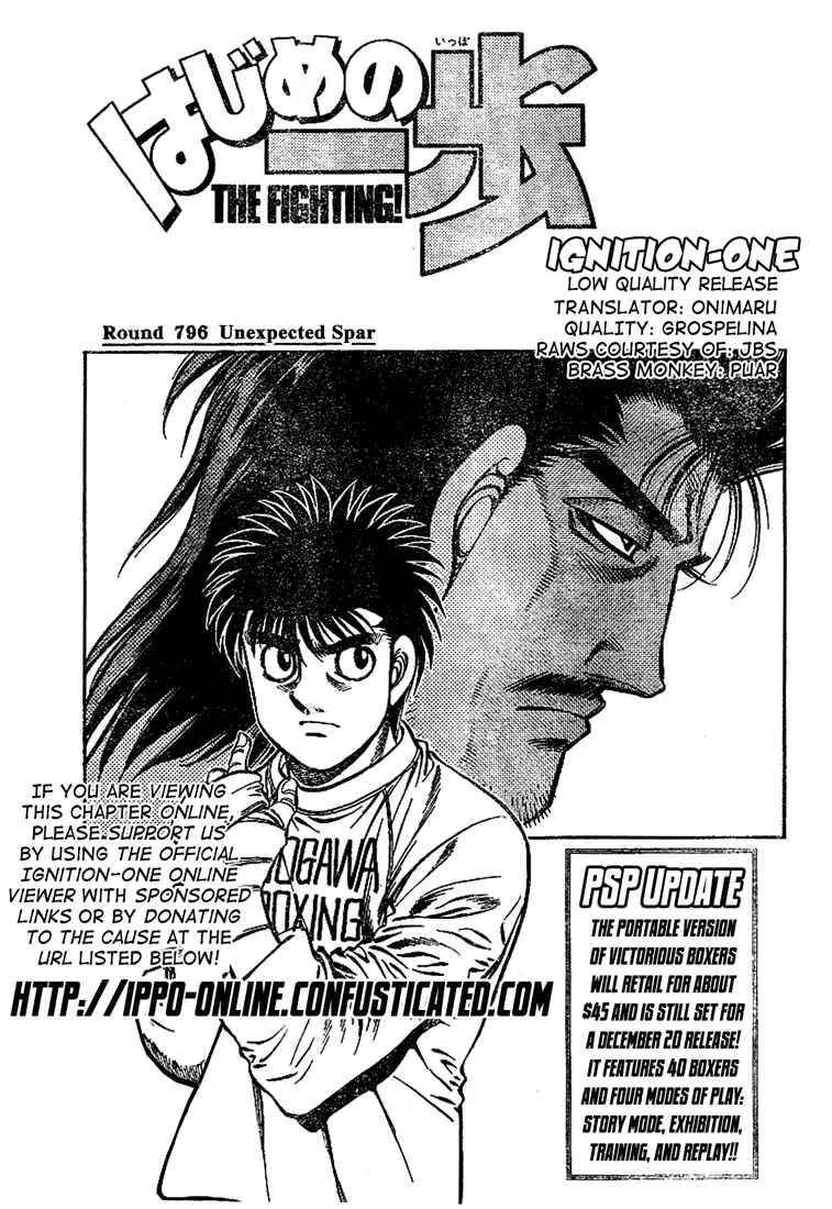 Read Hajime No Ippo - Chapter 796 - www.hajimenoippomanga.org | Image 2