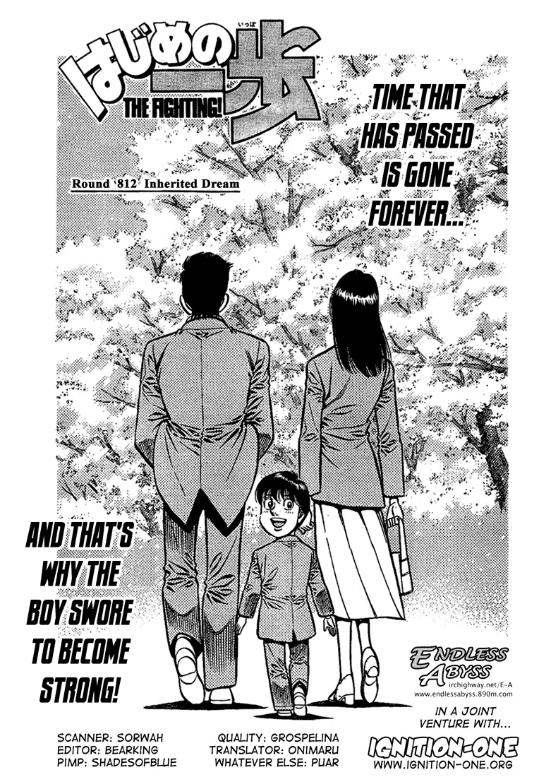 Read Hajime No Ippo - Chapter 812 - www.hajimenoippomanga.org | Image 1