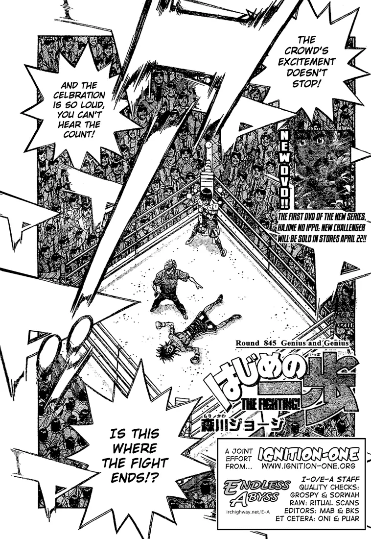 Read Hajime No Ippo - Chapter 845 - www.hajimenoippomanga.org | Image 2