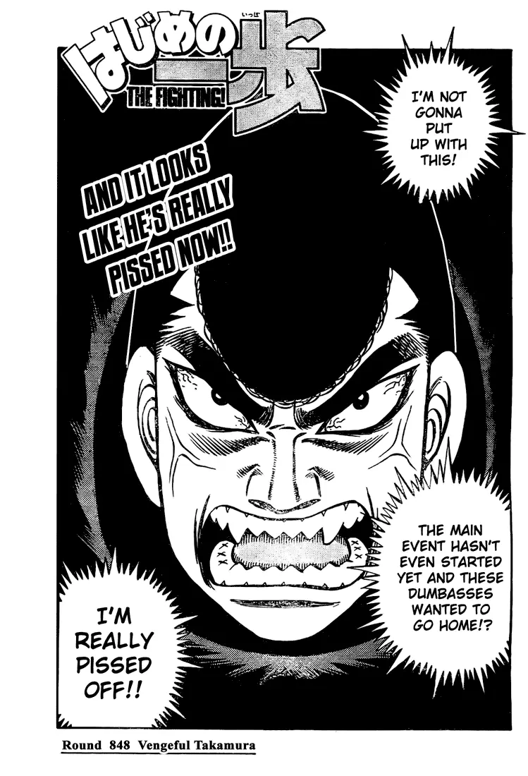 Read Hajime No Ippo - Chapter 848 - www.hajimenoippomanga.org | Image 1