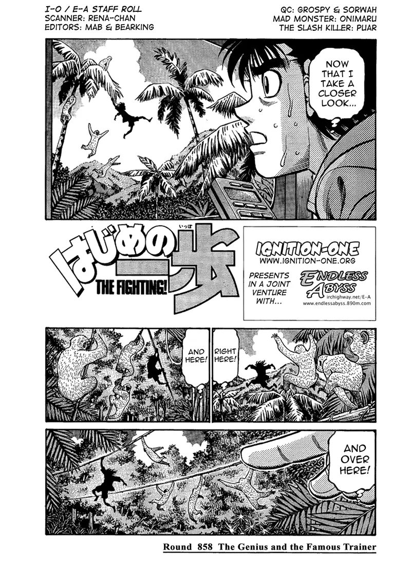 Read Hajime No Ippo - Chapter 858 - www.hajimenoippomanga.org | Image 1