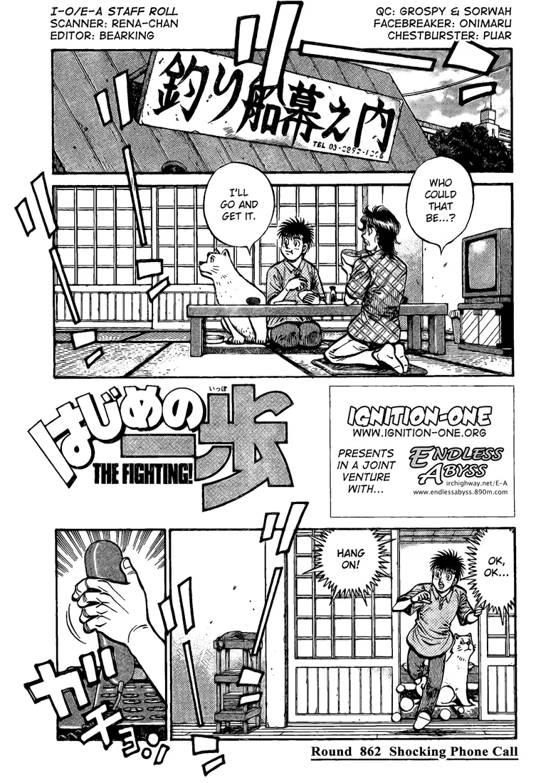 Read Hajime No Ippo - Chapter 862 - www.hajimenoippomanga.org | Image 1