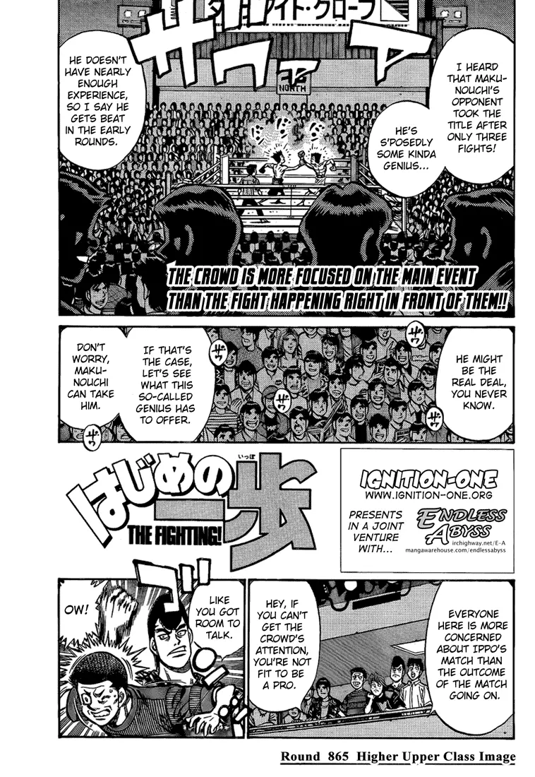 Read Hajime No Ippo - Chapter 865 - www.hajimenoippomanga.org | Image 2
