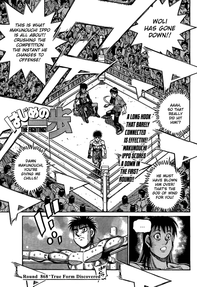 Read Hajime No Ippo - Chapter 868 - www.hajimenoippomanga.org | Image 5