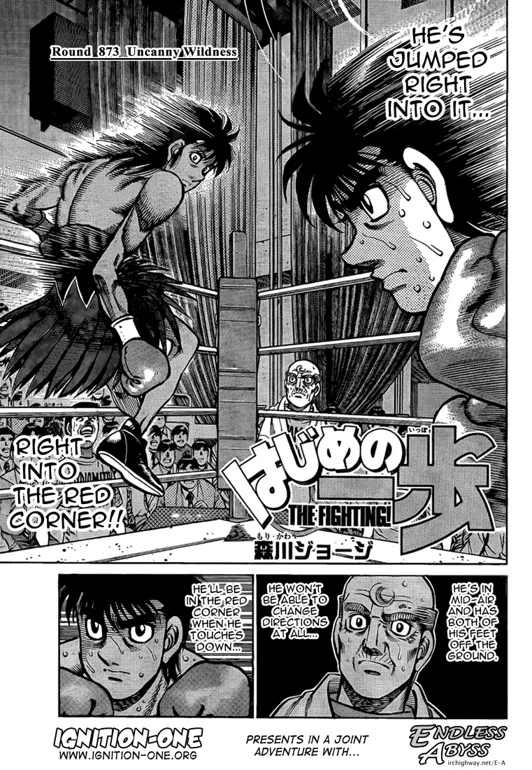 Read Hajime No Ippo - Chapter 873 - www.hajimenoippomanga.org | Image 1