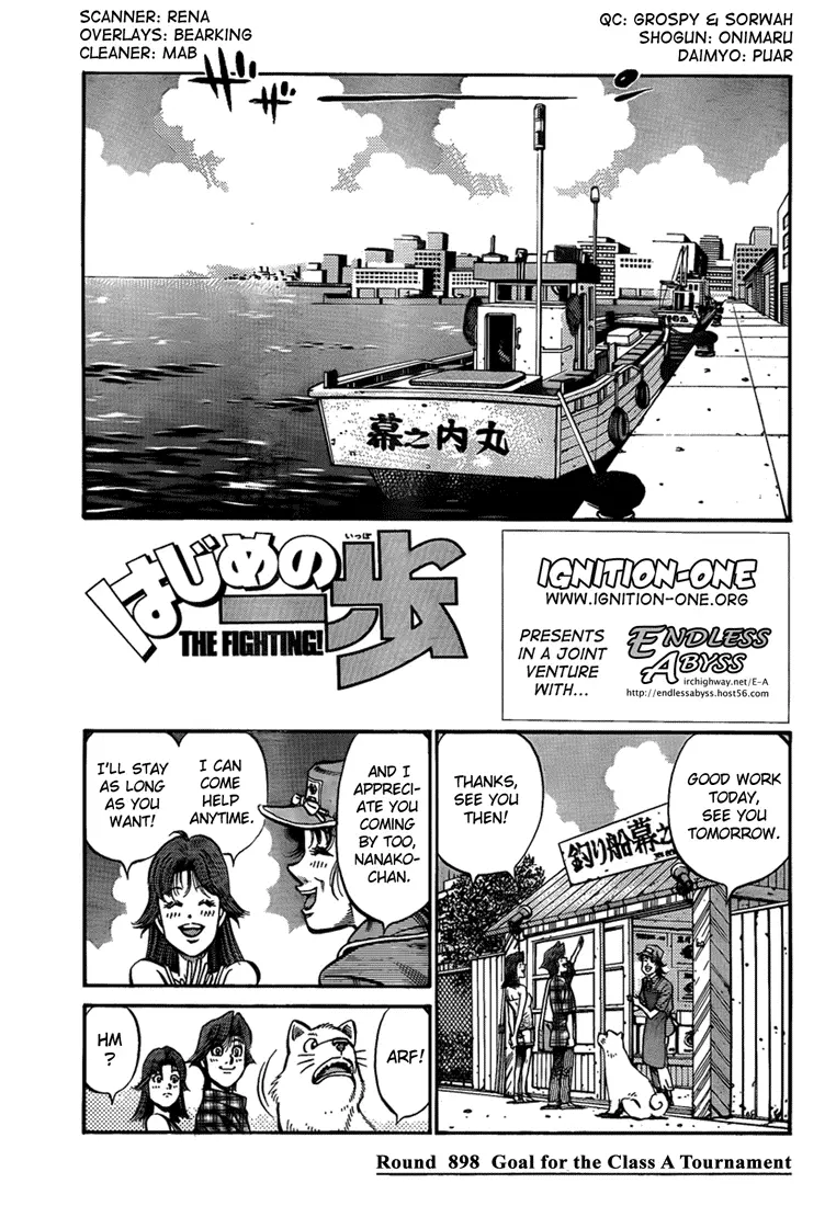 Read Hajime No Ippo - Chapter 898 - www.hajimenoippomanga.org | Image 1