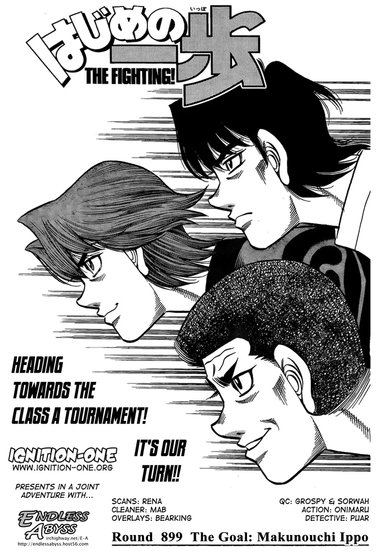 Read Hajime No Ippo - Chapter 899 - www.hajimenoippomanga.org | Image 1