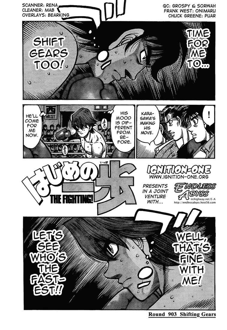 Read Hajime No Ippo - Chapter 903 - www.hajimenoippomanga.org | Image 1