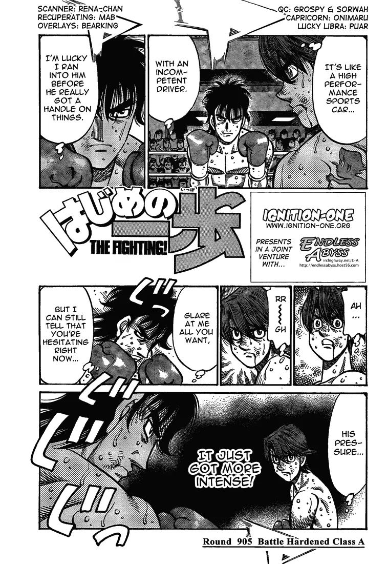 Read Hajime No Ippo - Chapter 905 - www.hajimenoippomanga.org | Image 1