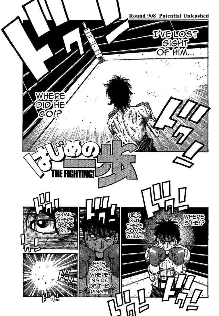 Read Hajime No Ippo - Chapter 908 - www.hajimenoippomanga.org | Image 1
