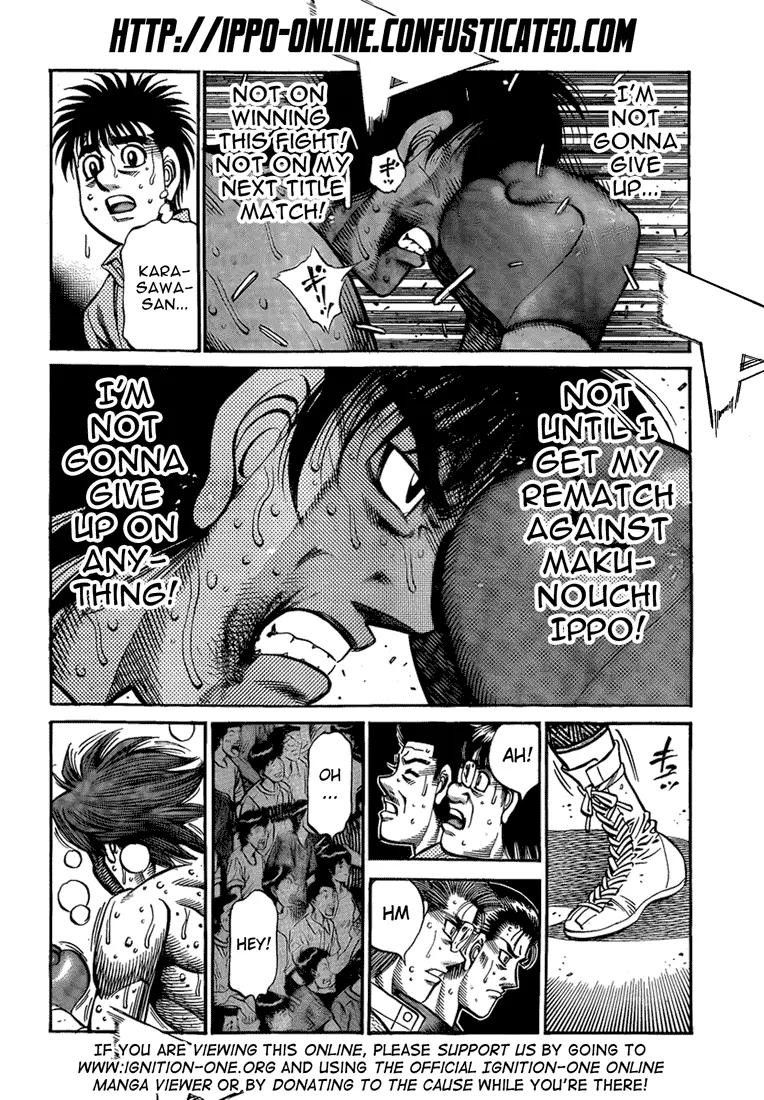 Read Hajime No Ippo - Chapter 910 - www.hajimenoippomanga.org | Image 2