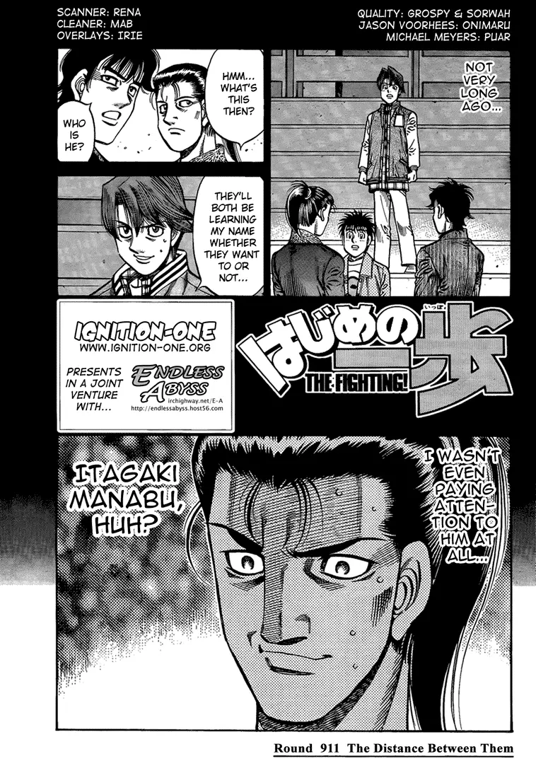 Read Hajime No Ippo - Chapter 911 - www.hajimenoippomanga.org | Image 1