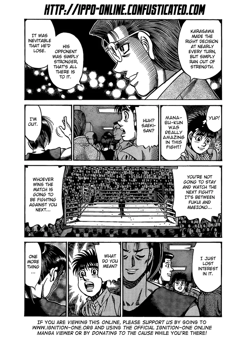 Read Hajime No Ippo - Chapter 911 - www.hajimenoippomanga.org | Image 3