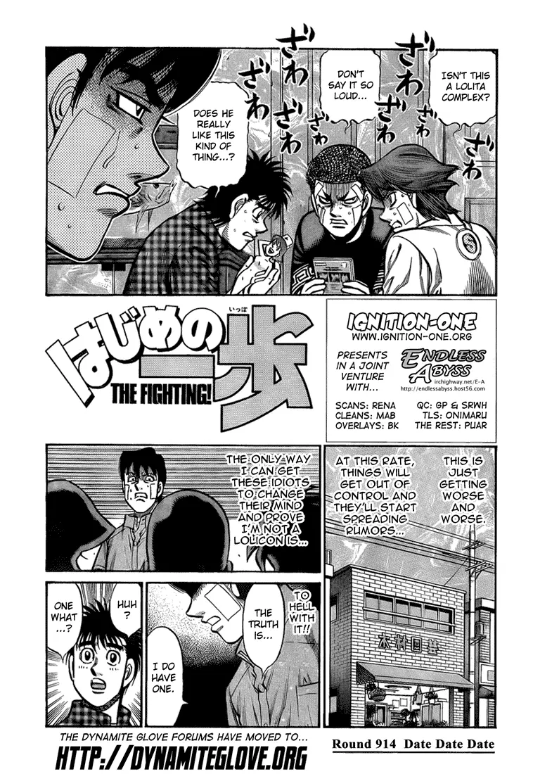 Read Hajime No Ippo - Chapter 914 - www.hajimenoippomanga.org | Image 1