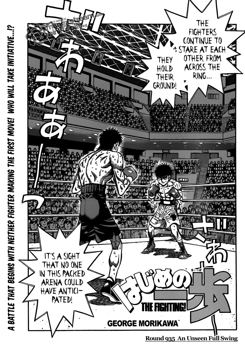 Read Hajime No Ippo - Chapter 935 - www.hajimenoippomanga.org | Image 1