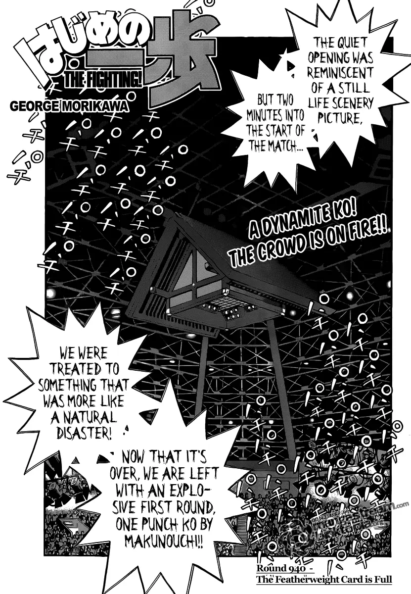 Read Hajime No Ippo - Chapter 940 - www.hajimenoippomanga.org | Image 1