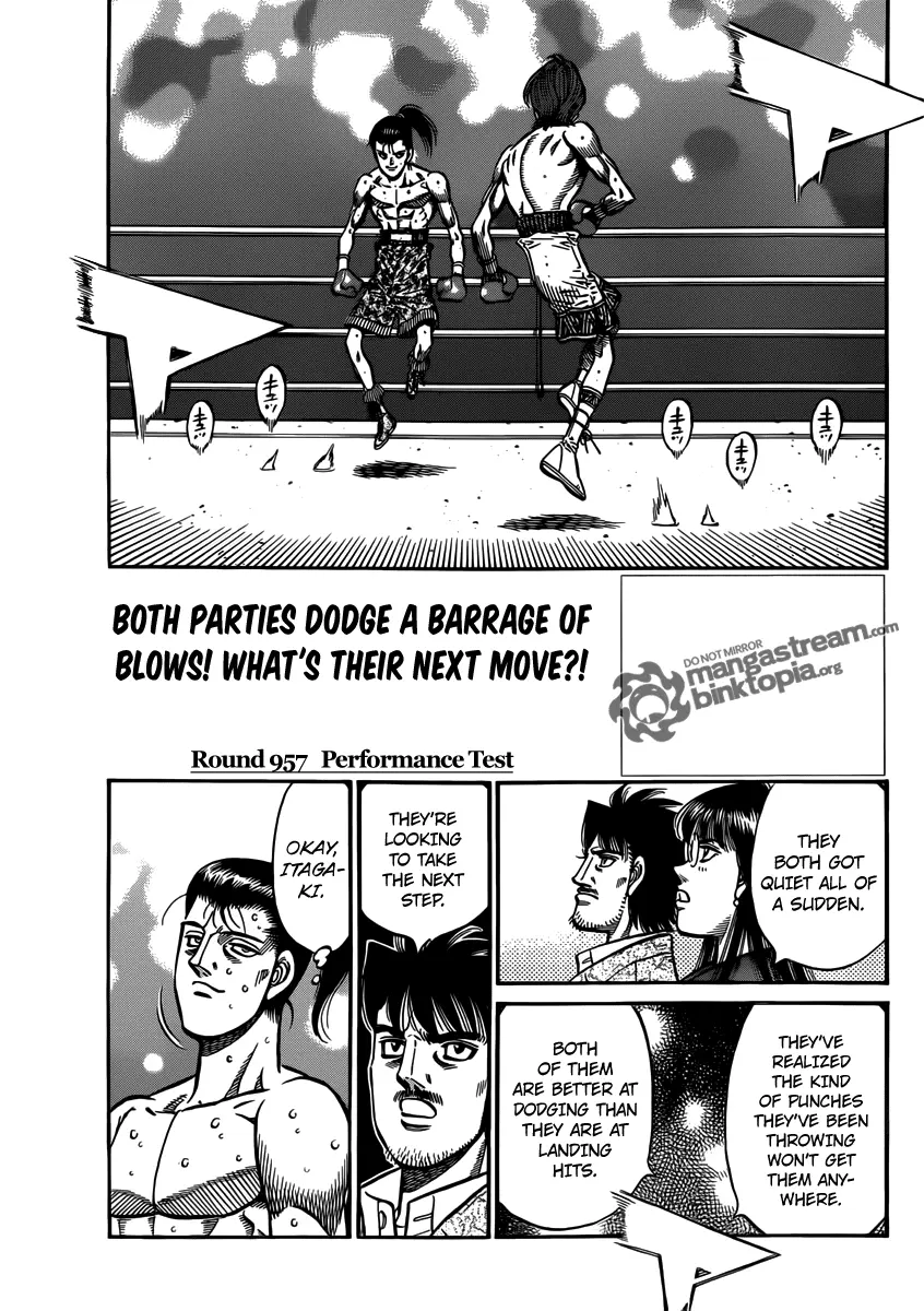 Read Hajime No Ippo - Chapter 957 - www.hajimenoippomanga.org | Image 1