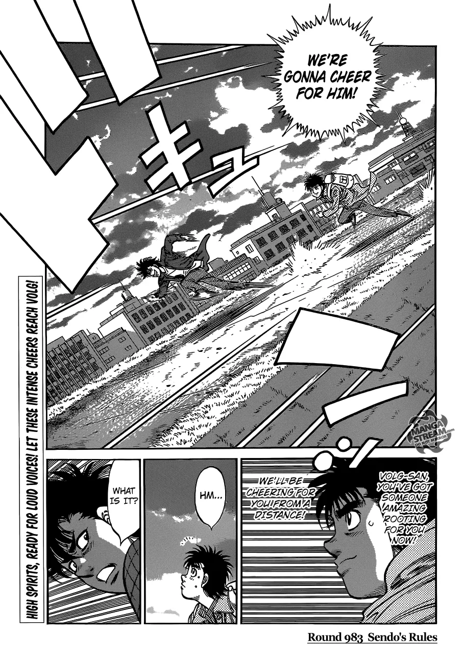 Read Hajime No Ippo - Chapter 983 - www.hajimenoippomanga.org | Image 3
