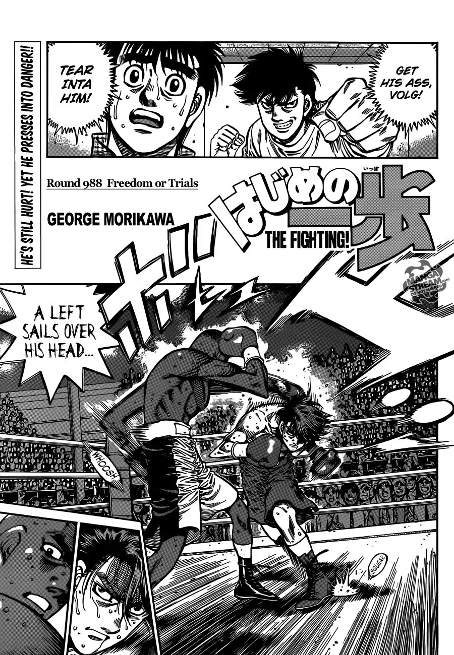 Read Hajime No Ippo - Chapter 988 - www.hajimenoippomanga.org | Image 1