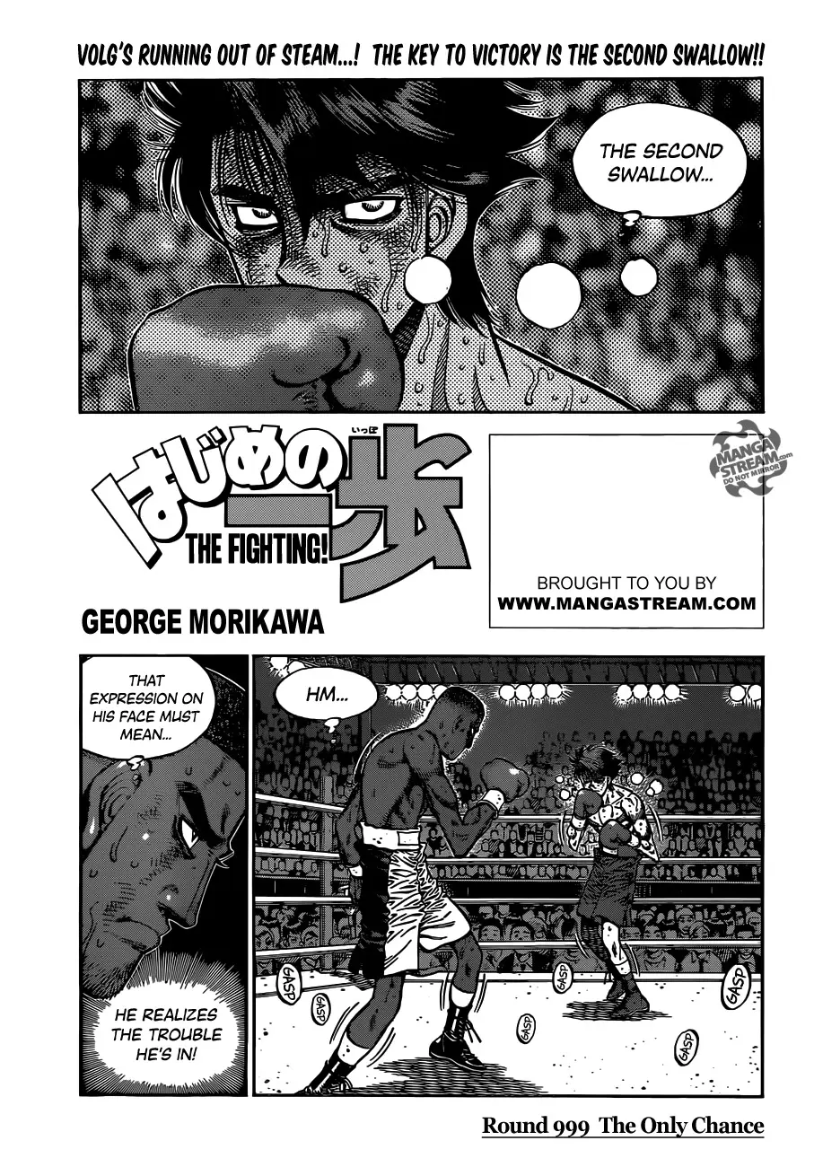 Read Hajime No Ippo - Chapter 999 - www.hajimenoippomanga.org | Image 1