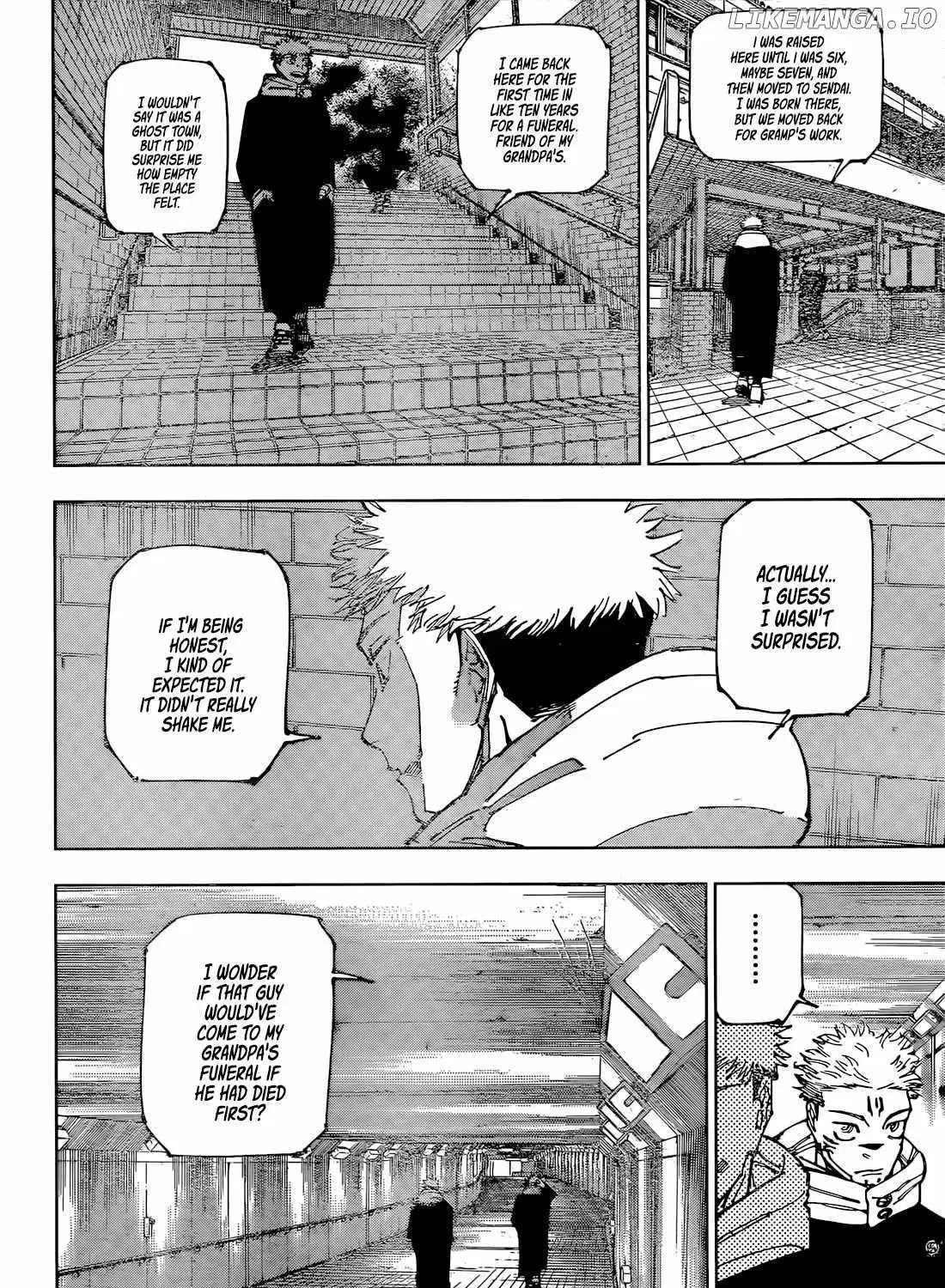 Read Jujutsu Kaisen - Chapter 265 - www.jujutsukaisenmnagafree.com | Image 5