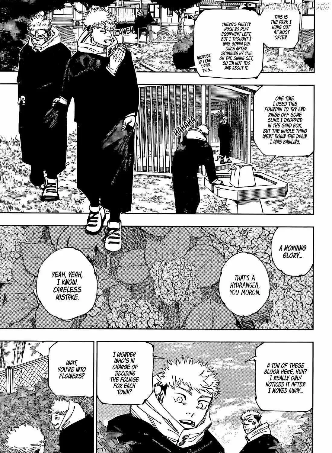 Read Jujutsu Kaisen - Chapter 265 - www.jujutsukaisenmnagafree.com | Image 7