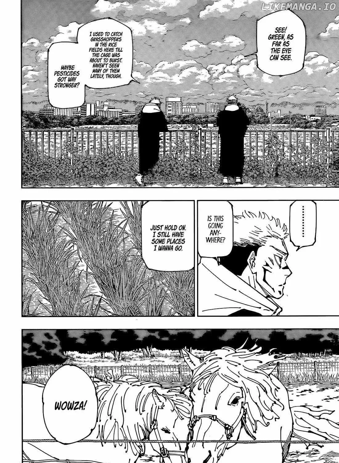 Read Jujutsu Kaisen - Chapter 265 - www.jujutsukaisenmnagafree.com | Image 13