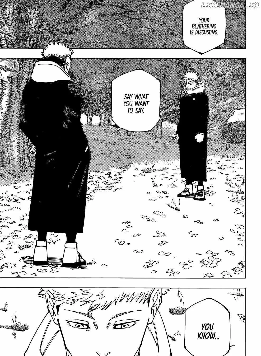 Read Jujutsu Kaisen - Chapter 265 - www.jujutsukaisenmnagafree.com | Image 23