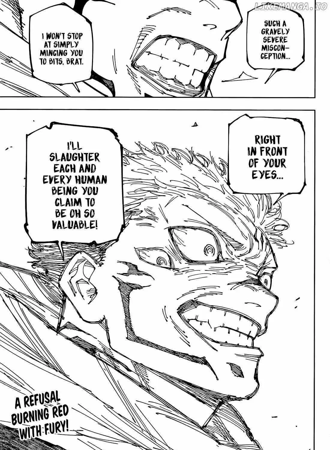 Read Jujutsu Kaisen - Chapter 265 - www.jujutsukaisenmnagafree.com | Image 39