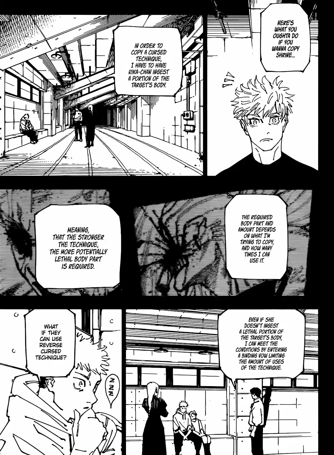 Read Jujutsu Kaisen - Chapter 267 - www.jujutsukaisenmnagafree.com | Image 10