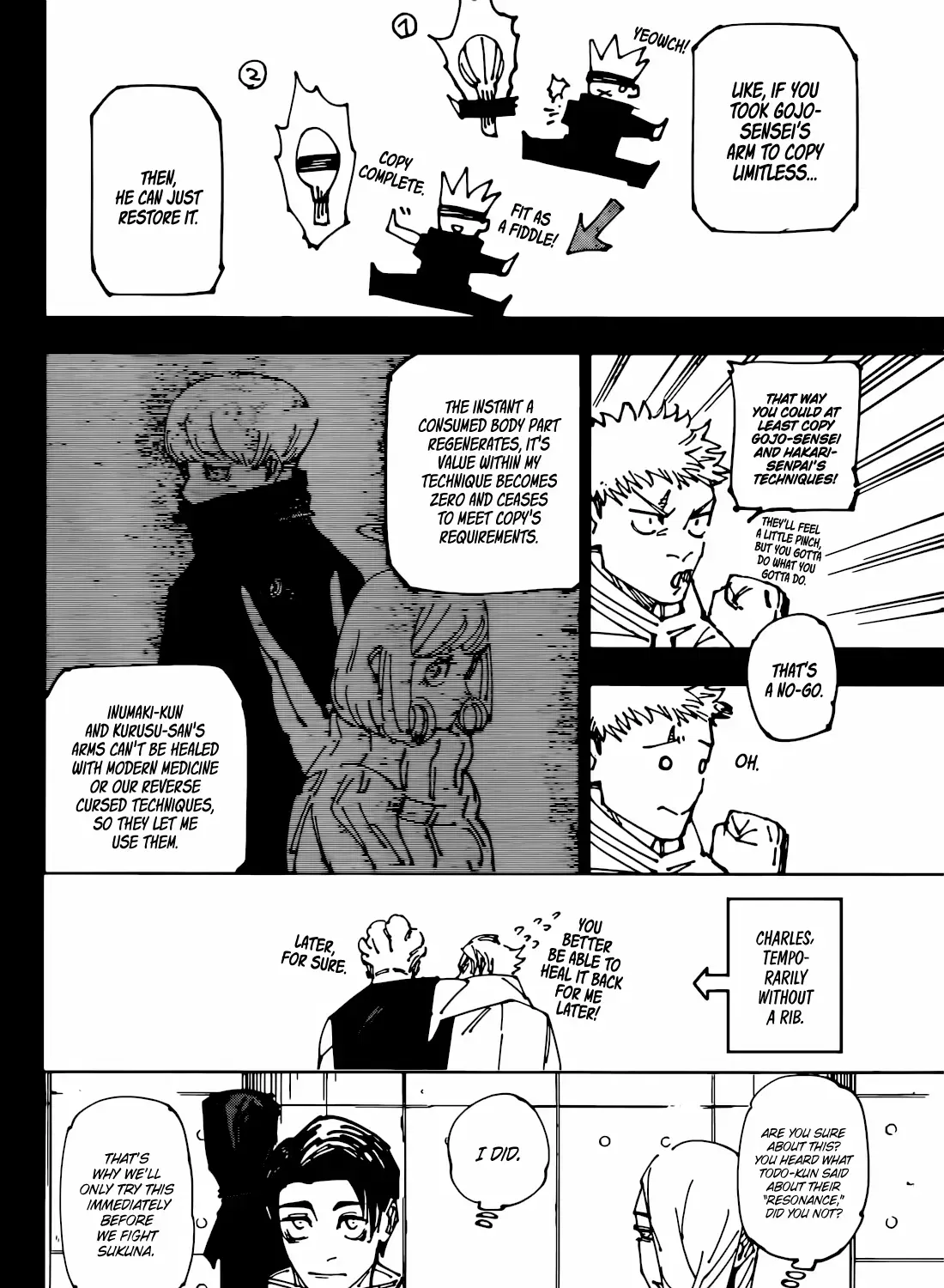 Read Jujutsu Kaisen - Chapter 267 - www.jujutsukaisenmnagafree.com | Image 12