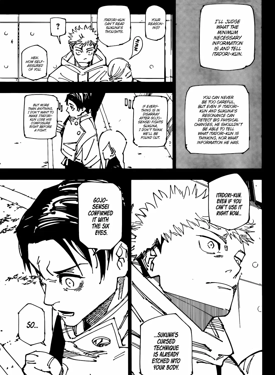 Read Jujutsu Kaisen - Chapter 267 - www.jujutsukaisenmnagafree.com | Image 14